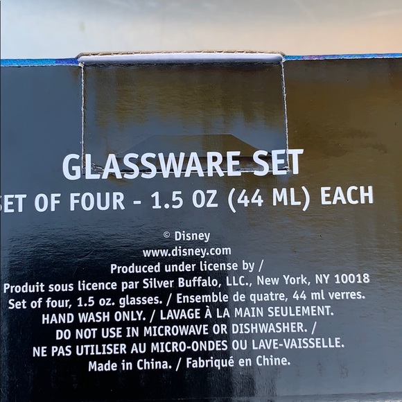 New Disney Glassware Set - Picture 2 of 11